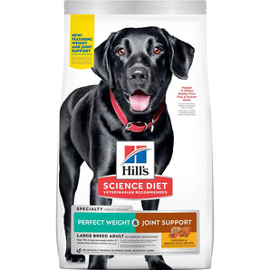 Nourriture sèche pour chiens de grandes races HILL'S SCIENCE DIET Santé du poids et articulations. Saveur de poulet. 11.33 kg.