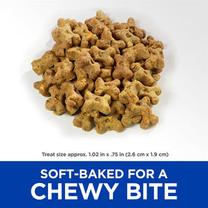 Gâteries pour chiens sans grains HILL'S SCIENCE DIET Soft Baked avec Boeuf et patates douces. Sachets de 227 g.