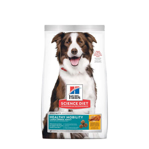Nourriture sèche pour chiens de grandes races HILL'S SCIENCE DIET. Santé Articulaire. Saveur poulet, riz & orge. 13.6 kg.