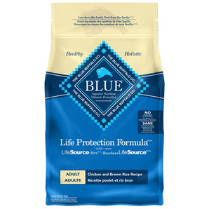 Nourriture sèche pour chiens adultes BLUE BUFFALO Life Protection. Saveur de poulet. Choix de formats.