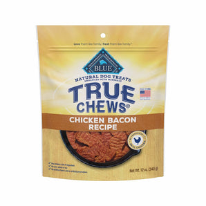 Gâteries pour chiens BLUE BUFFALO ''TRUE CHEWS'' - Recette au poulet et bacon. 340 g.