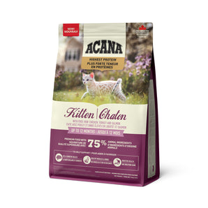 Nourriture sèche ACANA pour chatons. Formule à forte teneur en protéines. 1.8 kg