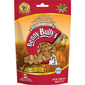Gâteries pour chiens BENNY BULLY'S - Côtelettes de dinde - 60 g.