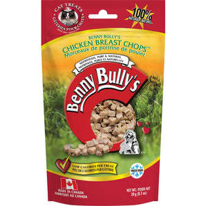 Gâteries pour chats BENNY BULLY'S - Morceaux de poitrine de poulet - 20 g.
