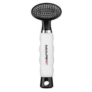 Brosse lissante (sliker) pour animaux de compagnie BABYLISS PRO PET petite, tête ovale.