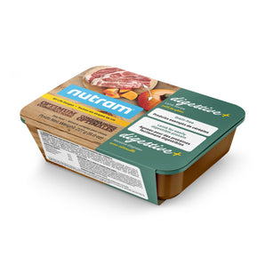 Nourriture humide pour chiens NUTRAM Combinaisons optimales DIGESTIVE+ Sans grains - Recette d'agneau et citrouille - Format de 227 g. Choix de quantités.