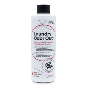 Éliminateur d'odeurs pour la lessive (urine, moufette, etc...) Envirofresh - 250 ml