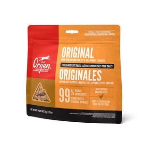 Gâteries lyophilisés ORIJEN pour chats. Recette originale 35 g