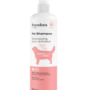 Shampoing pour animaux à poils longs PURODORA LAB. Choix de formats.