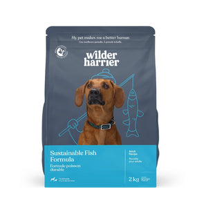 Nourriture sèche pour chiens WILDER HARRIER - Fait de poisson durable. Hypoallergénique. Choix de formats.