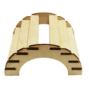 Jouet ZOO-MAX pour rongeurs - PETIT PONT en bois - 2 x 3 x 4 po.