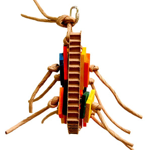 Jouet ZOO-MAX pour oiseaux* - Birdie Pizza. Choix de grandeurs.