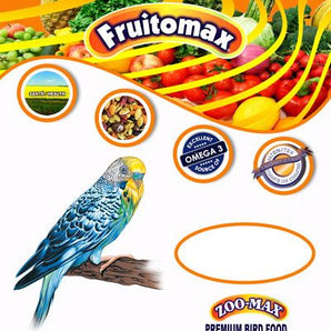 Nourriture pour perruches ZOO-MAX Fruitomax. Choix de formats.