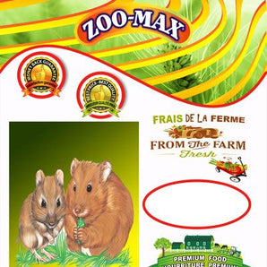 Nourriture pour Hamsters et gerbilles ZOO-MAX EconoMAX. 10 kg.