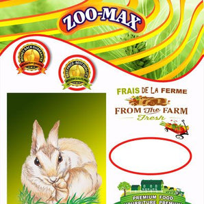 Nourriture pour lapins ZOO-MAX Economax. Choix de formats.