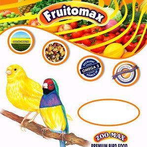 Nourriture pour oiseaux Restaurateur Chant ZOO-MAX Fruitomax. Choix de formats.