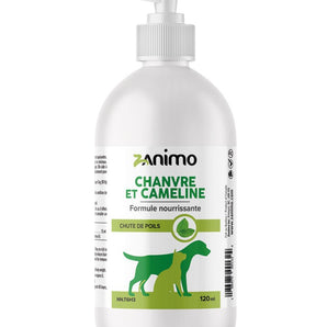 Zanimo HUILE DE CHANVRE ET CAMELINE 100% biologique. Pour chiens, chats, chevaux et oiseaux. Choix de formats.