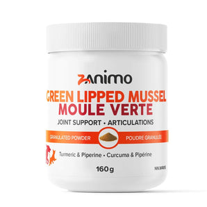 Granules à saupoudrer Zanimo Ultime+ pour chiens et chats - Formule Moule Verte pour articulations. 150g