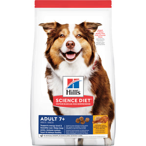 Hill's Science Diet senior dry dog ​​food. Choice of formats.