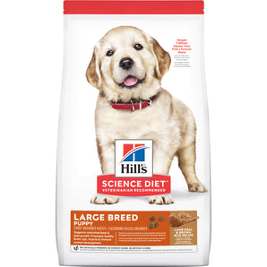 Hill's Science Diet Large Breed Puppy Dry Food. Recipe with lamb meal and brown rice.