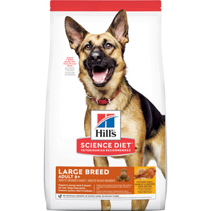 Hill's Science Diet Large Breed Senior Dry Dog Food.