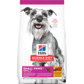 Hill's Science Diet senior dry dog ​​food. Small Paws. Formula 7 years +. Choice of formats.