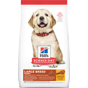 Hill's Science Diet Large Breed Puppy Dry Food. Choice of formats.