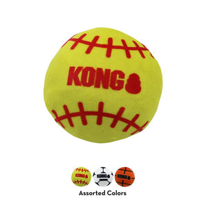 Toy for cats. KONG sports balls. Pack of 2. Assorted colors.