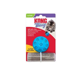 Toy for cats. KONG Catnip Refillable Blissy Mesh Ball.