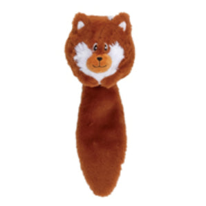 Dogit Stuffies Toy for Dogs, Forest Animal Plush Ball, Fox