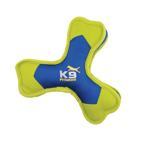 K9 Fitness Zeus toy, sturdy nylon three-bladed bone.
