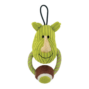 Mojo Naturals toy, knockers with tennis ball.