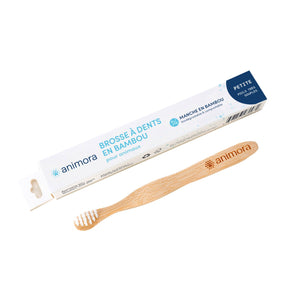 Brosse à dents pour animaux en bambou ANIMORA. Choix de grandeurs.
