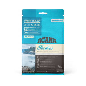 Acana Pacifica dry dog ​​food. Pacific herring recipe. Choice of formats.