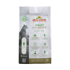 ALMO NATURE vegetable fiber clumping litter. Choice of formats.