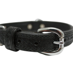 Santa Fe APS Genuine Leather Dog Collar