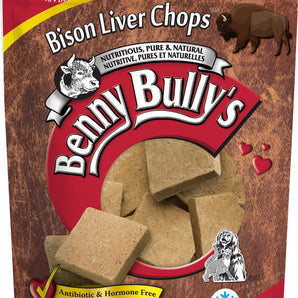 Gâteries pour chiens BENNY BULLY'S. Recette aux côtelettes de foie de bison. 60 g.