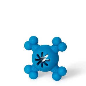 Bud'z rubber dog toy. Blue 3.5''