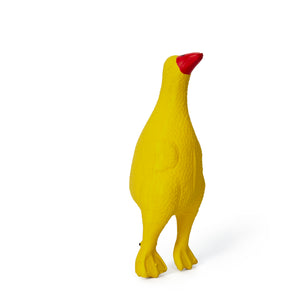 Bud'z latex dog toy. Chicken SQUEAKER 9.5"