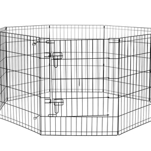 Bud'z 8 section dog run with door. Choice of sizes.
