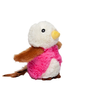 Bud'z cat toy. Pink Bird Plush Bird 6.5"