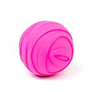 Toy for dogs. Bud'z 2.6" latex ball with squeaker. Choice of colors.