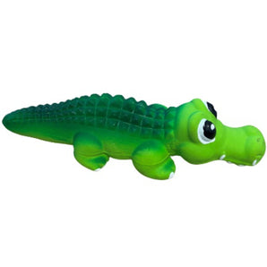 Toy for dogs. Latex alligator with squeaker from Bud'z. Choice of sizes.