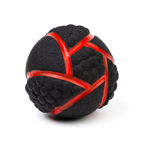 Toy for dogs. Futuristic 3" latex soccer ball with squeaker from Bud'z. Choice of colors.