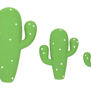 Jouet pour chiens en latex Cactus avec squeaker de Bud'z. Choix de tailles.