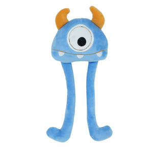 Plush dog toy. Blue "Crado" monster from Bud'z.