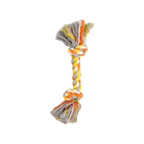 Dog toy. 8.5'' rope with 2 Bud'z knots. Choice of colors.