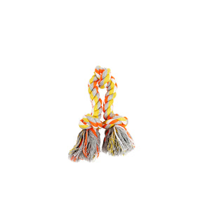 Toy for dogs. 12'' rope with 3 Bud'z knots. Choice of colors.