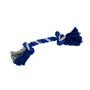 Toy for dogs. 20'' rope with 2 Bud'z knots. Choice of colors.
