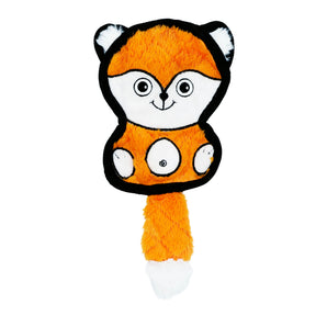 Bud'z baby fox 10'' cute dog toy. Choice of shapes.